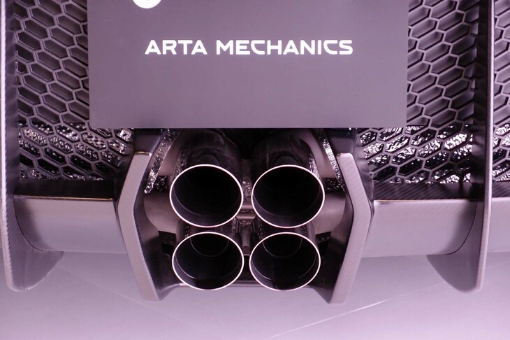 ホンダNSX＜ARTA MECHANICS LEGAVELO＞（エキゾーストパイプ）