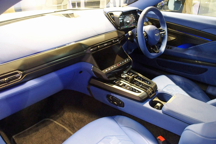 アストンマーティン・ヴァンキッシュ（インテリア）