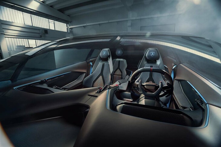 ランボルギーニ・ランザドール（インテリア）