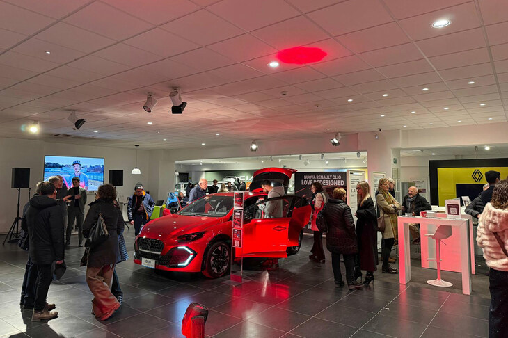 2025年1月24日夜に催された内見会の様子。（photo：Luigi Casagli）