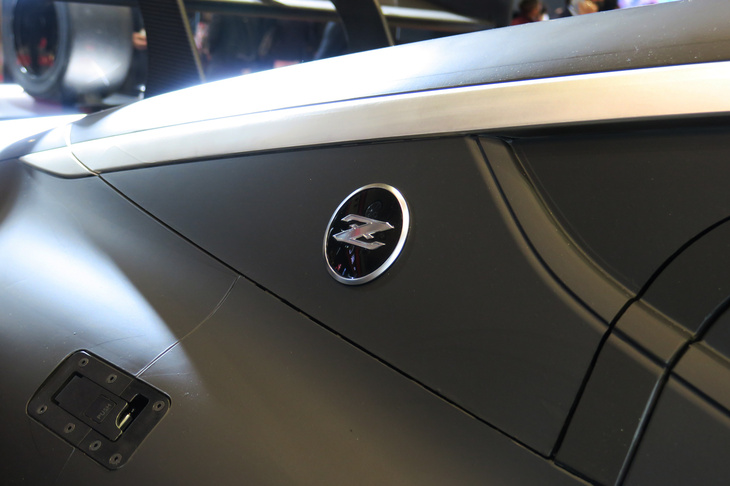 ブリヂストンの競技用タイヤを装着した、TEAM IMPULの「Nissan Z GT500」。