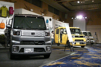 「ダイハツ・ウェイク」発表会の会場から（その1）