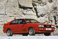 「アウディ・クワトロ」
	フルタイム4WDシステムの採用で注目を集めたアウディのスポーツクーペ。世界ラリー選手権において好成績を残し、4WDの優位を決定付けた。