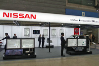 「人とくるまのテクノロジー展2019 横浜」における日産ブースの様子。