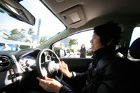 ゴールテープをくぐってエコチャレンジ終了。