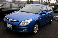 もうすぐ日本導入されるハッチバックモデル、「i30」。