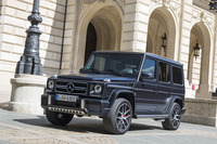 「AMG G63」は「G500」よりオンロード寄りの味付け。より太い275/50R20サイズのタイヤを履く。