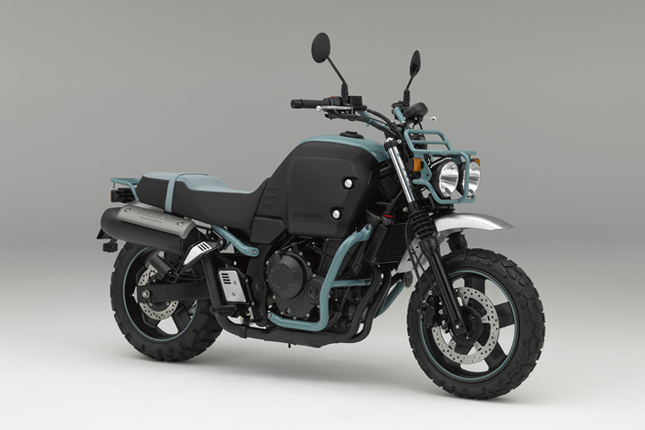 ホンダが発表したコンセプトバイクの「ブルドック」。