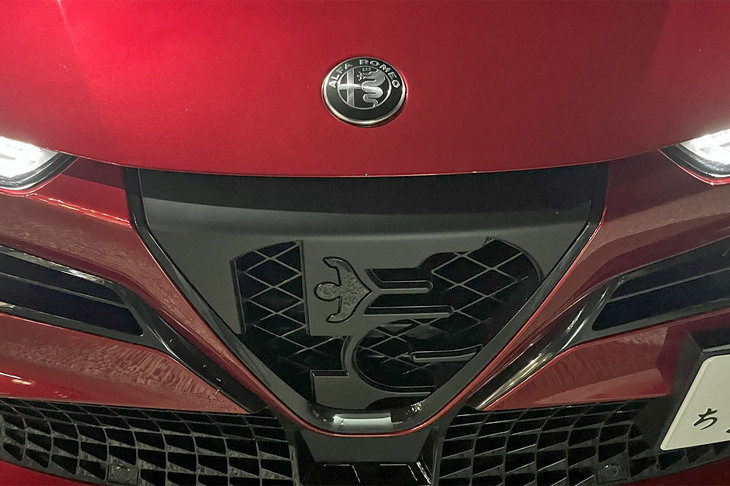 「イブリダ スペチアーレ」には、電気自動車の「エレットリカ」と同じ“プログレッソ”と呼ばれる透かし彫りデザインのフロントグリルが備わる。