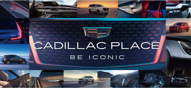 キャデラックプレイスには国内におけるフルラインナップとなる「エスカレード」「CT5」「XT4」「XT5」「XT6」の全5モデルが展示される。