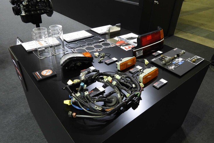 「オートモビル カウンシル2025」のトヨタブースの様子。