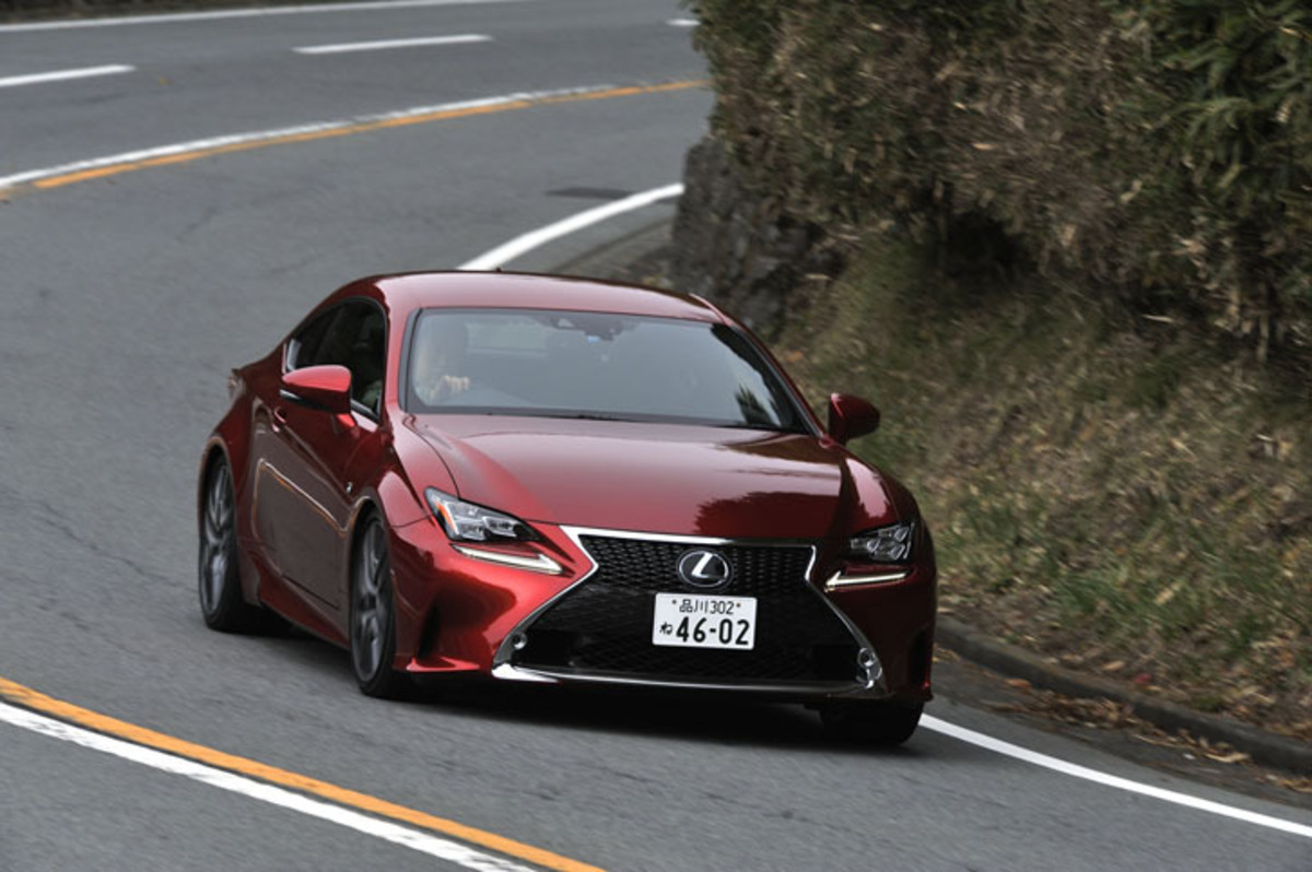 レクサスRC200t“Fスポーツ”（FR/8AT）【試乗記】 スポーツカーの味わい 