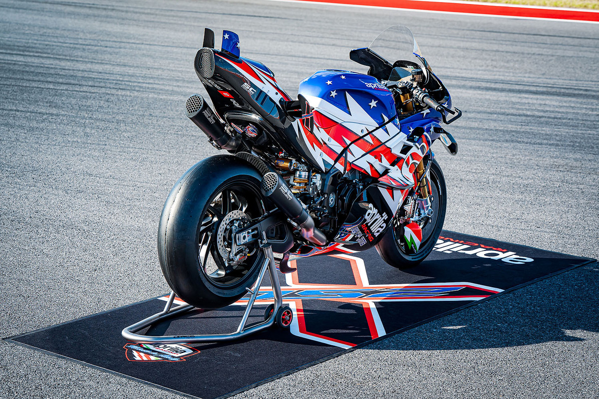 MotoGP由来のアイテムで武装 サーキット専用高性能バイク「アプリリアX