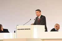 臨時株主総会は、西川廣人社長兼CEOの謝罪から始まった。