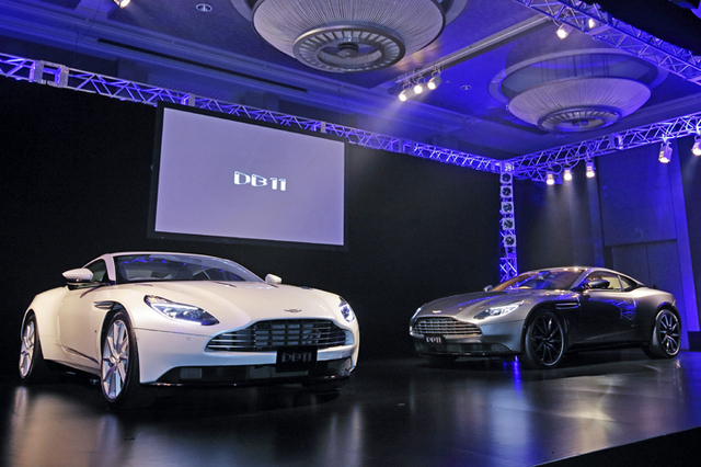 アストンマーティンの新型スポーツカー「DB11」が上陸