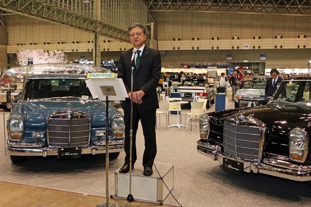 オートモビル カウンシル2019】ヤナセ、往年のメルセデスとともに