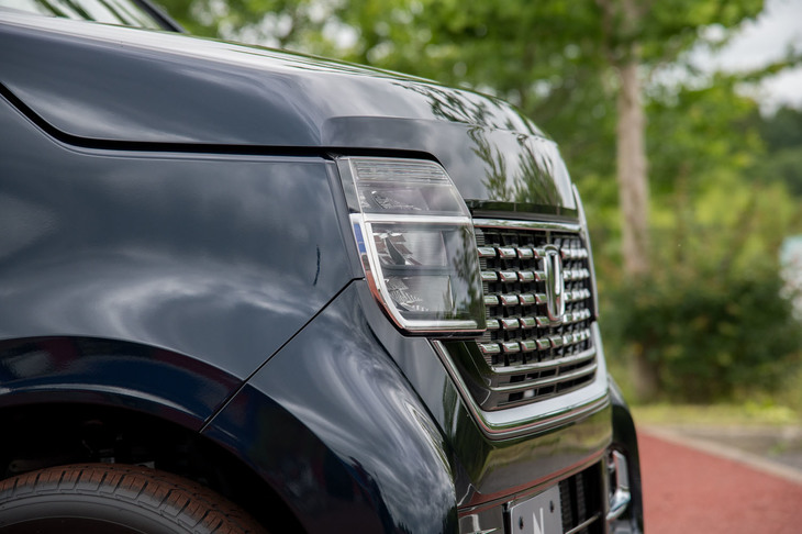 ホンダN-WGNカスタム L・ターボ Honda SENSING（フロントマスク）