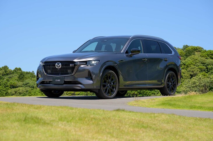 マツダCX-80 XDハイブリッド エクスクルーシブスポーツ（エクステリア）