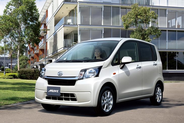 軽自動車として初めて衝突回避支援ブレーキを採用した5代目「ダイハツ・ムーヴ」。（写真＝ダイハツ工業）