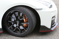 BBS製の20インチアルミホイールは試作品とのこと。