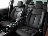 「リーフG（30kWh）サンクスエディション」の本革シート。