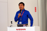 日産名車再生クラブの代表である木賀新一氏。