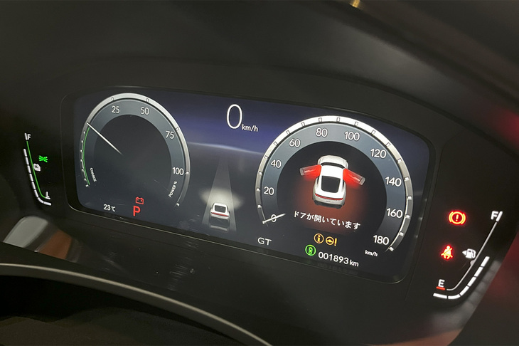 ホンダ・プレリュード（メーターパネル）