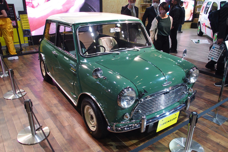 1967年の「オースチン・ミニクーパー1275 S Mark I」。