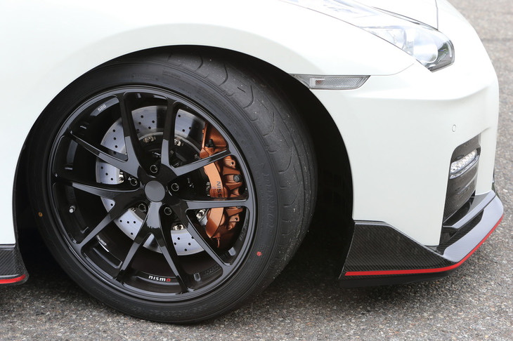 BBS製の20インチアルミホイールは試作品とのこと。