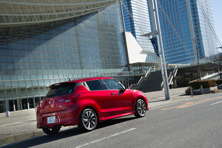 日本はもちろん、アジアやヨーロッパの幅広い市場で販売されている「スイフト」。ここ2世代の累計販売台数は530万台を数える。