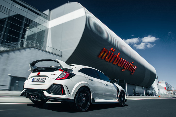 新型「ホンダ・シビック タイプR」