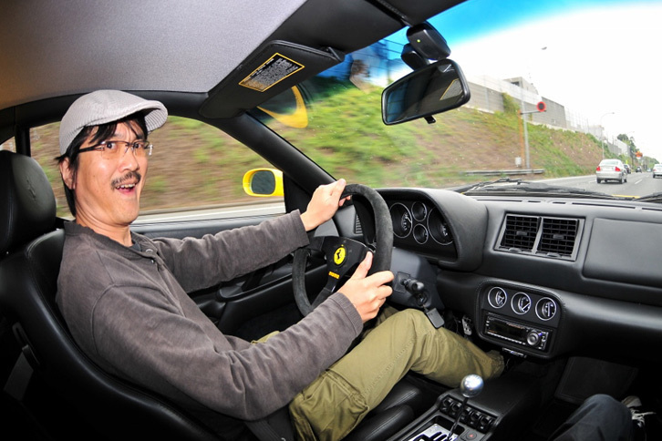 2009年当時、「F355ベルリネッタ」は、多少脂が乗り、“トロ”的な雰囲気を醸しだしていた。（写真＝池之平昌信）