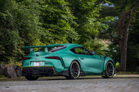 2020年の東京オートサロンで発表された「TOM'Sスープラ」。2020年モデルの「トヨタ・スープラRZ」をベースとした、99台限定のコンプリートカーだ。