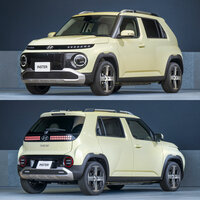 日本にも導入される予定の「ヒョンデ・インスター」。韓国で販売されている軽車（キョンチャ）「キャスパー」をベースとした、コンパクトEVである。