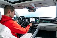 9代目「パサート」にはフォルクスワーゲンの最新のインフォテインメントユニットが搭載された。