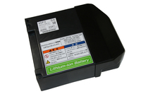 「S-エネチャージ」用のリチウムイオンバッテリー。従来のエネチャージ用のバッテリーをベースに、回路などを見直すことで大電流に対応している。