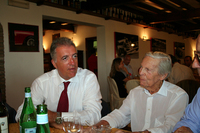 フェラーリ・クラシケで。ピエロ・フェラーリ副会長と