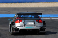 初戦を制したエクストロームの「アウディA4 DTM」。