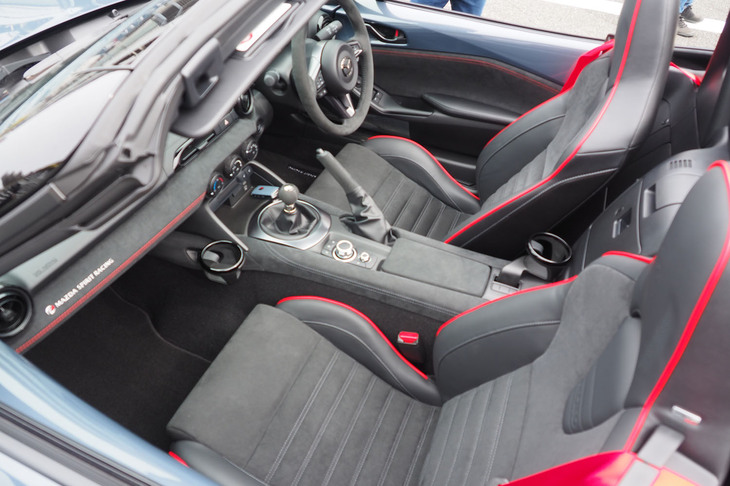 マツダ スピリット レーシング・ロードスター（コックピット）