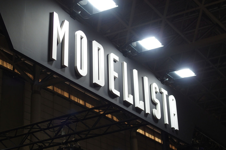 モデリスタブースの様子。