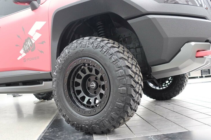 日産エクストレイル クローラー コンセプト（フロントホイール）