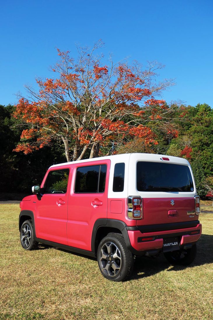 スズキ・ハスラー ハイブリッドXターボ（4WD）（エクステリア）