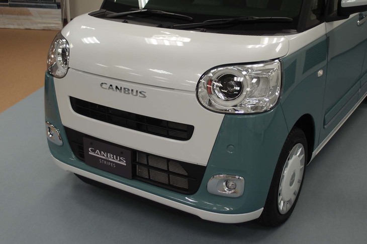 ダイハツ・ムーヴ キャンバス ストライプス（フロントフェイス）