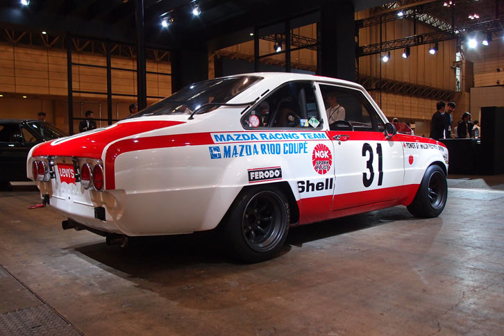 マツダ・ファミリアプレスト ロータリークーペ レース仕様（1970年）