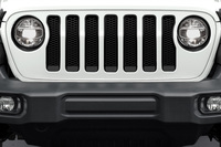 グリルやヘッドライトベゼル、フォグランプベゼルがグロスブラックで仕上げられている。