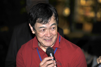 『CAR GRAPHIC』主催のイベント「ミッドナイトTTD」での川上さん（2012年5月）。
    