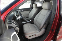 「XLTエコブースト」には、本革シートが標準で装備される。
