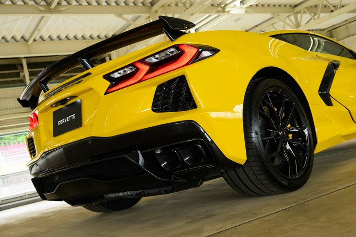 シボレー・コルベット イエロージャケットエディション（写真：ゼネラルモーターズ・ジャパン）