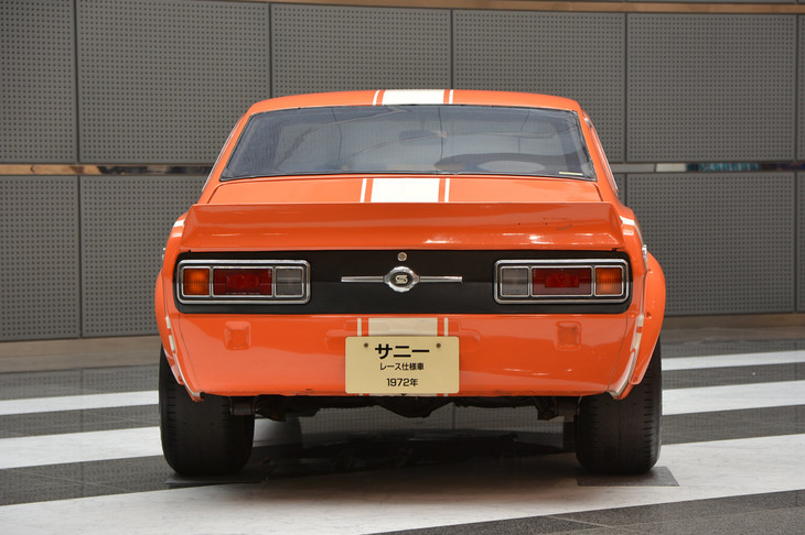 1972年式日産サニー1200クーペGX-5 特殊ツーリングカー（TS）仕様（エクステリア）
