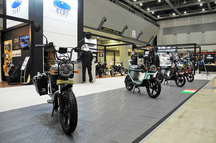 ゴッチアの展示エリアの様子。